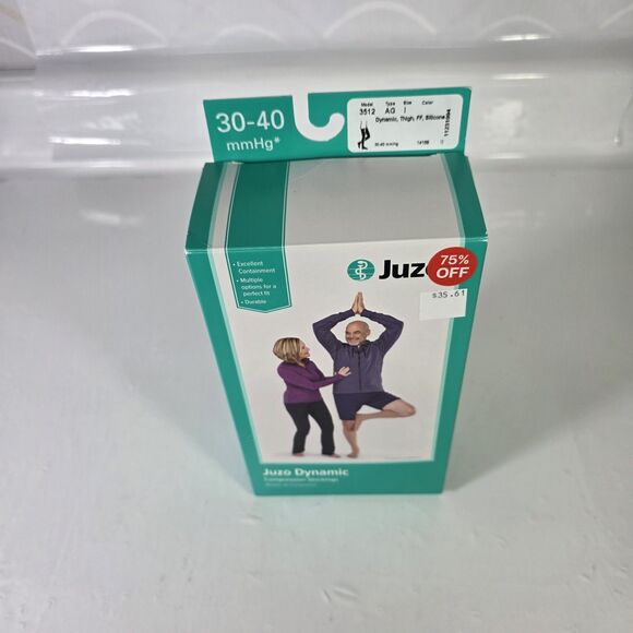 Juzo Dynamic  Thigh High FF, Dot Band, Closed Toe Size:I (Beige) 30-40mm… - Picture 5 of 5